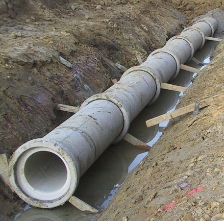 Трубы напорные раструбные